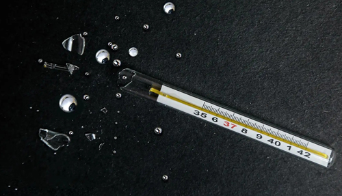 水銀溫度計(jì)打碎了怎么處理？ 做好這7歩避免中毒！
