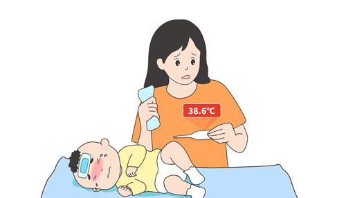 體溫38°C+，物理降溫要用溫毛巾還是冷毛巾？